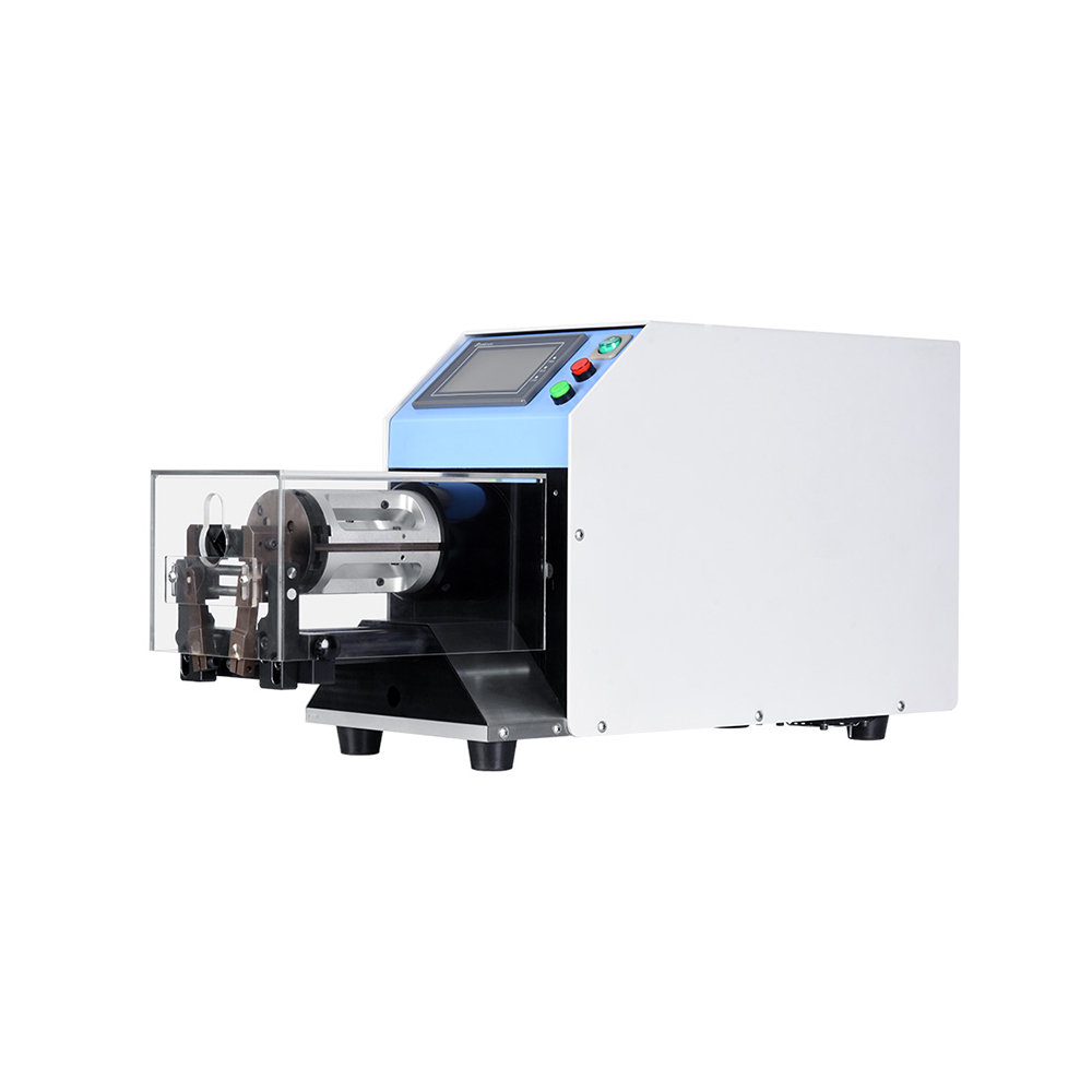 Machine de dépouillement HS-9018 de câble coaxial de liaison