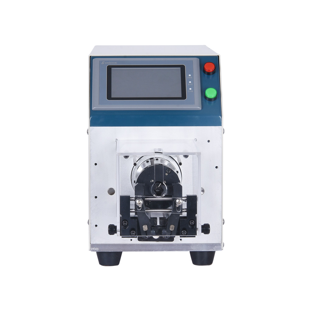 Machine de dépouillement HS-6509 de câble coaxial de liaison