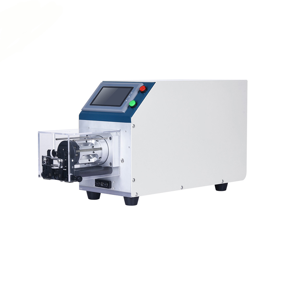 Machine de dépouillement HS-6509 de câble coaxial de liaison