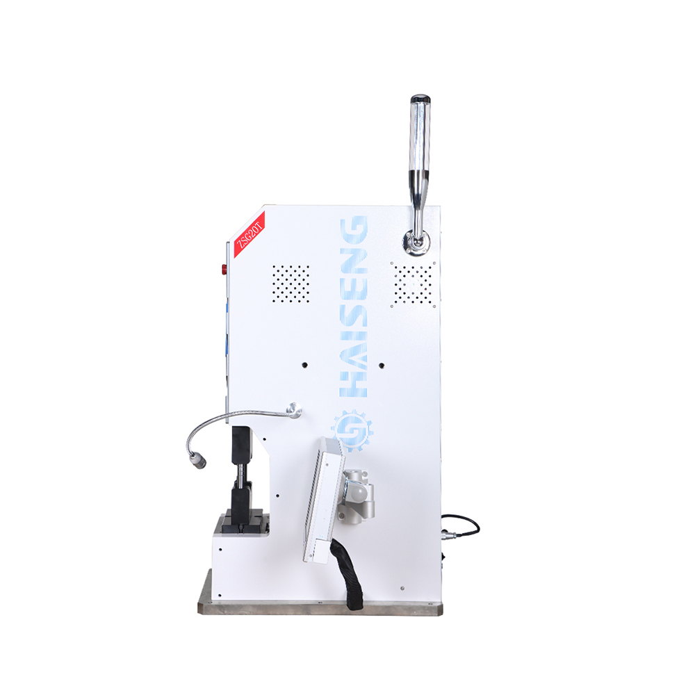 Machine de sertissage de terminal servo intelligente de bureau HS-ZSG20T
