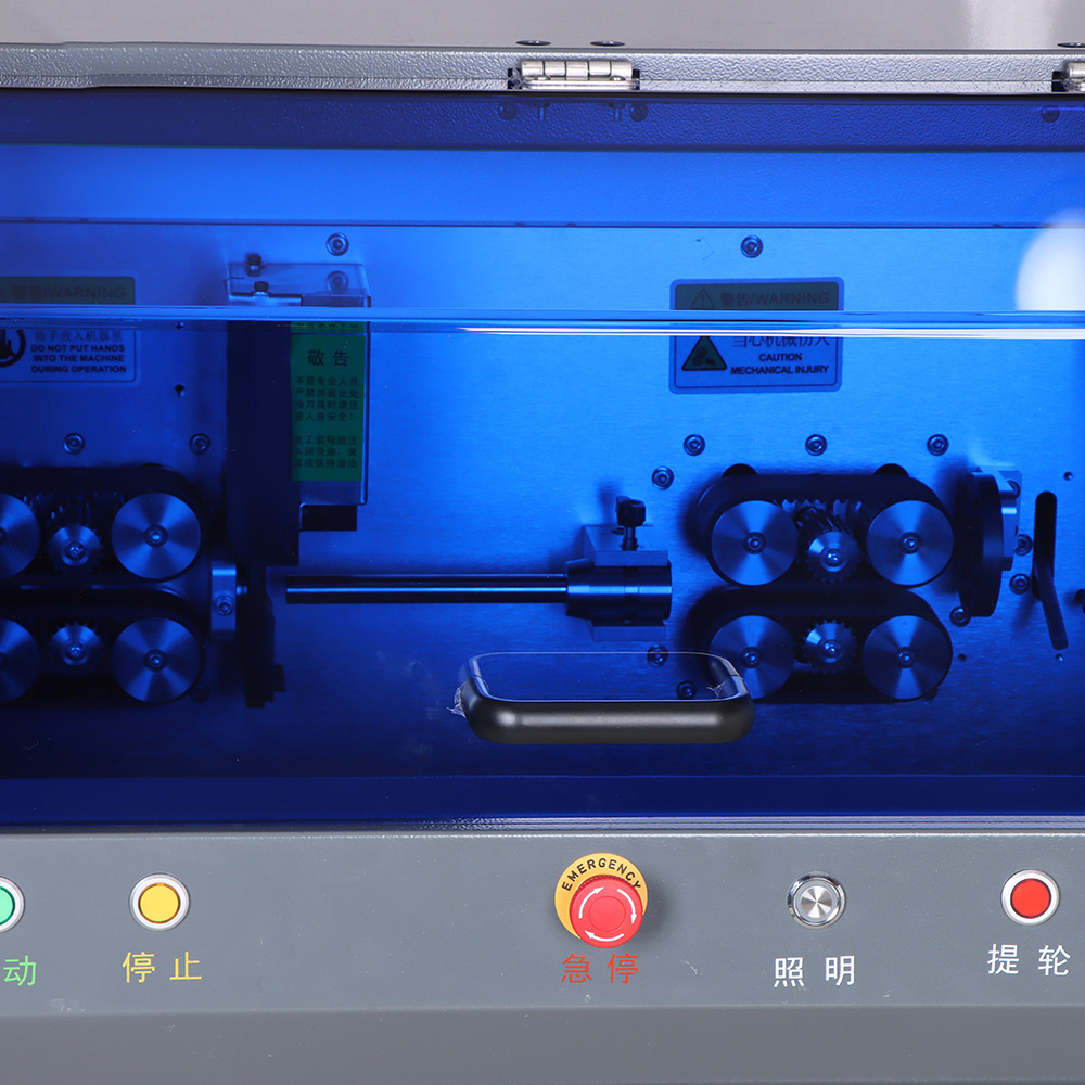 Machine complètement automatique HS-880XZ-50 de coupe et de dénudage de fil (lame rotatoire)