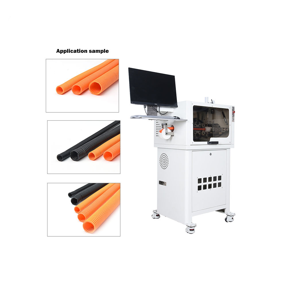 Découpeuse ondulée complètement automatique HS-1200YS de tuyau